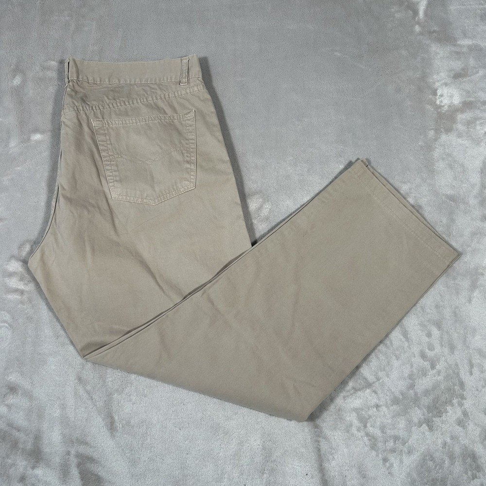 Vintage Barneys New York Field Pant Mens 38 Khaki 5 Pocket Classic Made In Italy